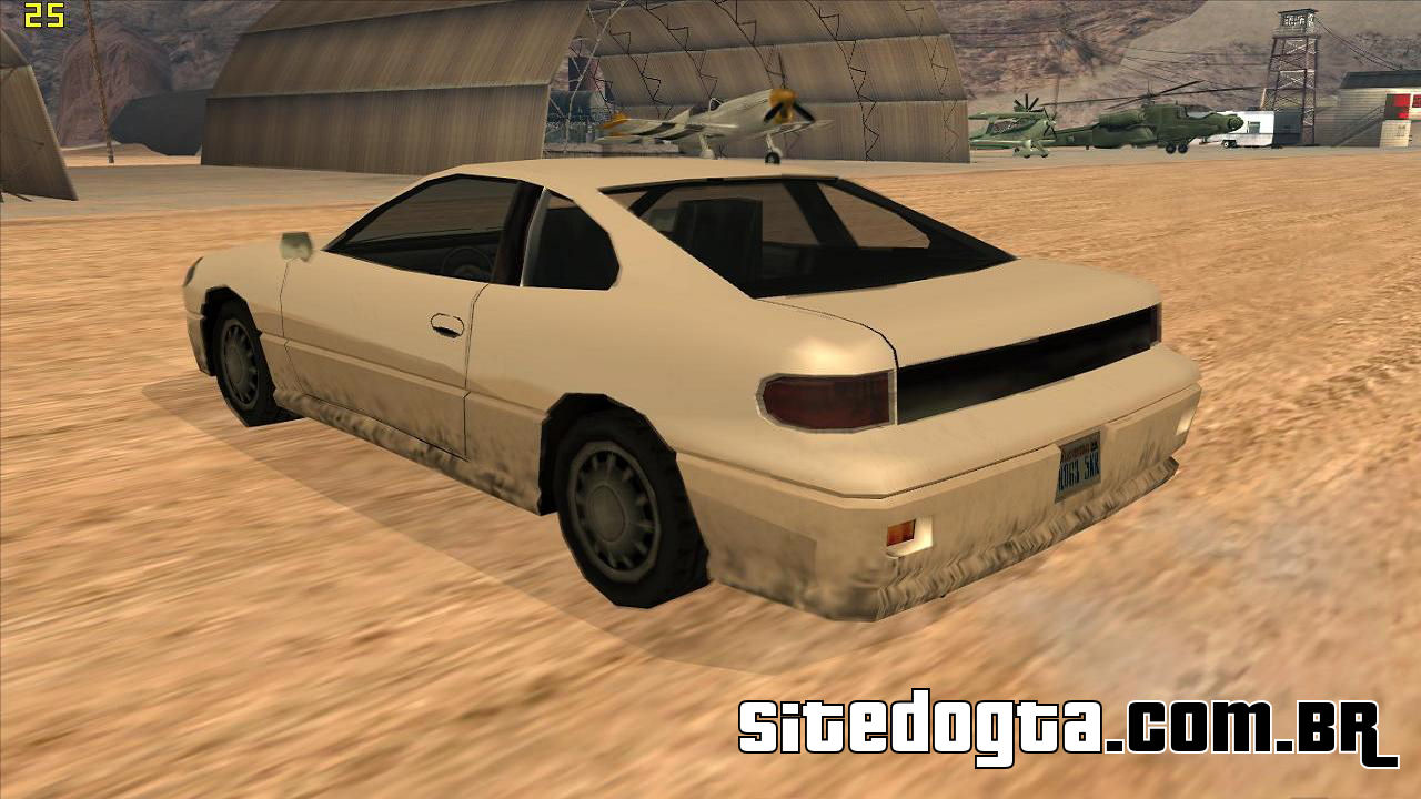 Veiculos originais do GTA San Andreas.