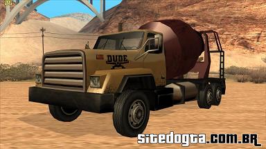 Cement Truck GTA San Andreas