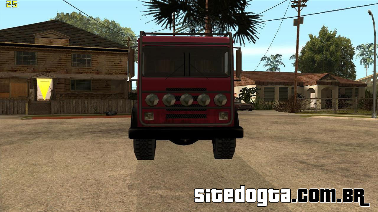 GTA San Andreas - pegar o caminhão Dune 