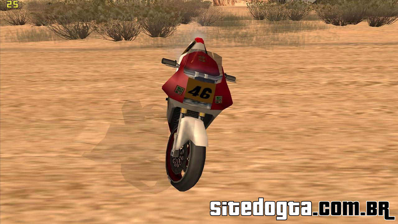 Motocicleta NRG-500 GTA San Andreas