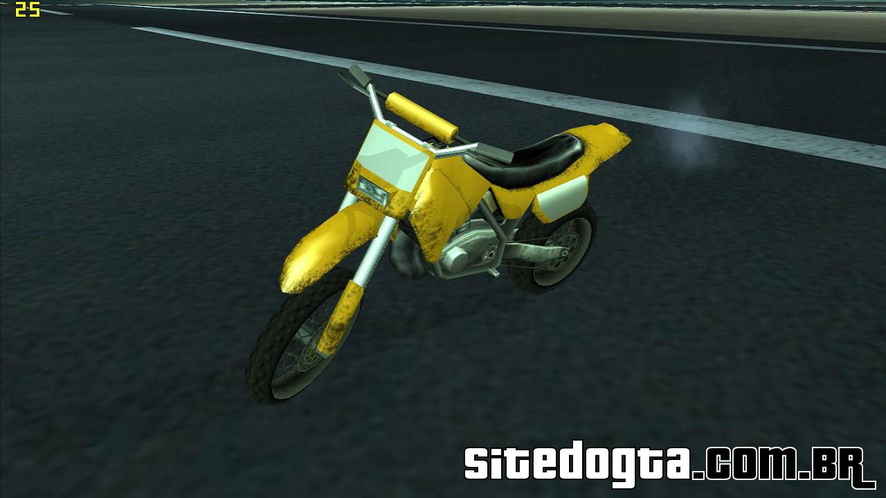 Código da moto - GTA SA 