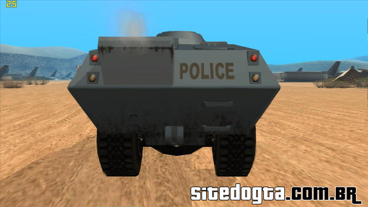 Carros para substituição Swat para GTA San Andreas