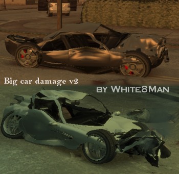 Carros com mais danos (Big car damage)