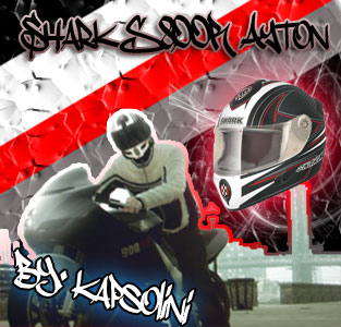 Skin do Capacete Shark S800R Ayaton