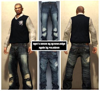 Skin da calça jeans Aknowledge