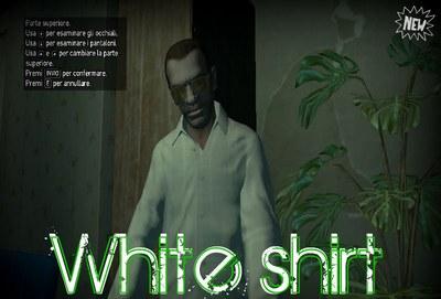 Skin da camisa branca