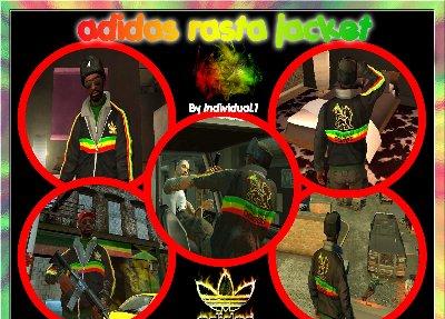 Skin da Jaqueta Adidas Rastafari