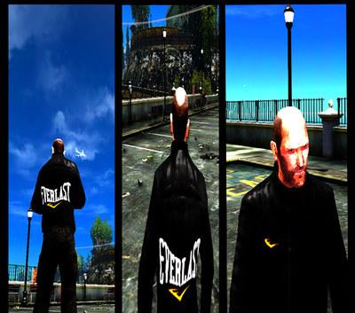 Skin da Jaqueta Everlast Black