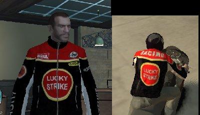 Skin da Jaqueta Lucky Strike