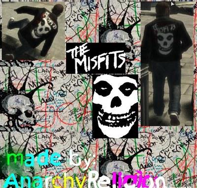 Skin da Jaqueta de couro do The Misfits