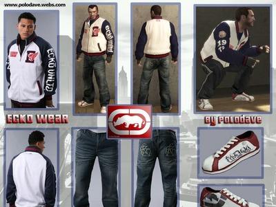 Skin do Conjunto da Ecko Wear