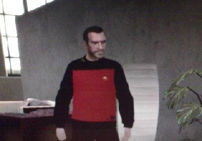 Skin do uniforme Star Trek