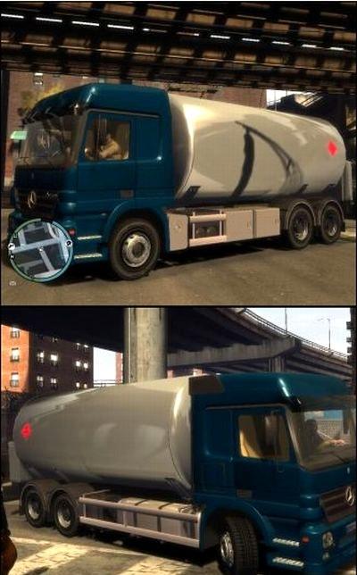 Mercedes Benz Actros Gas Truck