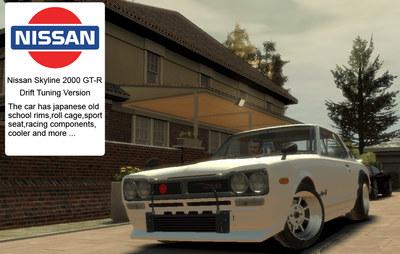 Nissan Skyline 2000 GT-R Drift Tuning