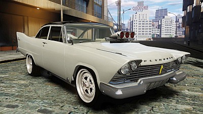 Plymouth Savoy Club Sedan 1957 Dragster