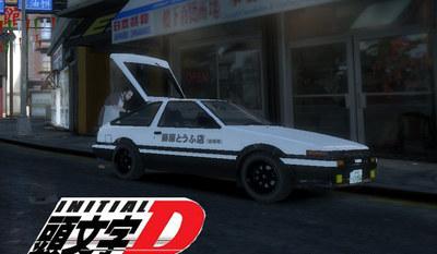 Toyota Trueno AE86 Initial D