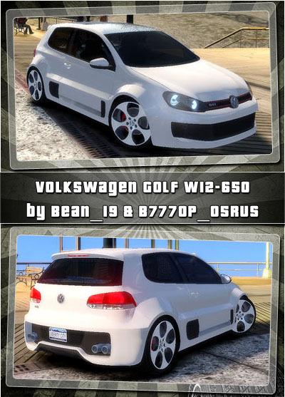 Volkswagen Golf W12-650