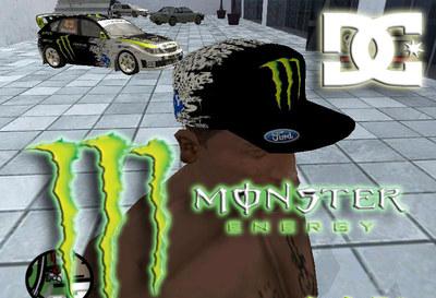 Bon Monster Energy Ken Block para GTA San Andreas