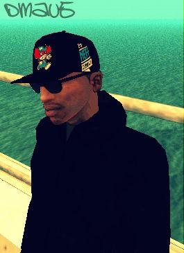 Bon Neffmau5 preto para GTA San Andreas