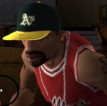 Bon Oakland Athletics para GTA San Andreas