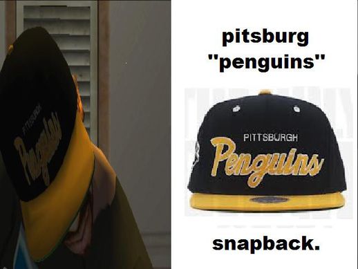 Bon Pitsburg Penguins para GTA San Andreas