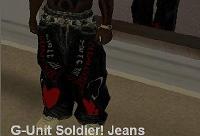 Jeans G-Unit para GTA San Andreas