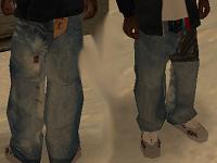 Jeans G-unit Gorilla para GTA San Andreas