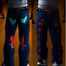 Calça jeans Sweet Years para GTA San Andreas