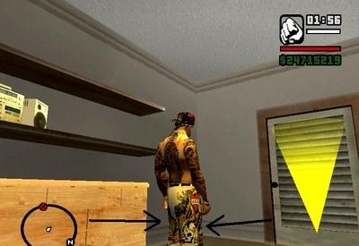 Short Trousers Ed Hardy para GTA San Andreas