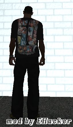 Camiseta do 50 cent para GTA San Andreas