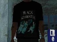 Camiseta do Black Sabbath para GTA San Andreas