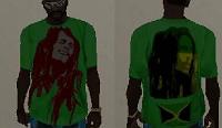 Camiseta do Bob Marley - Jamaica para GTA San Andreas