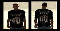 Camiseta do Dragonforce para GTA San Andreas