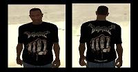 Camiseta do Dragonforce para GTA San Andreas