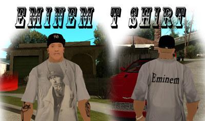 Camiseta do Eminem para GTA San Andreas