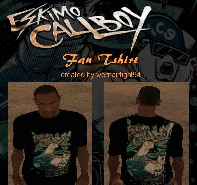 Camiseta do Eskimo Callboy para GTA San Andreas