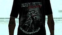 Camiseta do Heavy Metal para GTA San Andreas