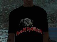 Camiseta do Iron Maiden para GTA San Andreas