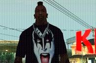 Camiseta do Kiss para GTA San Andreas