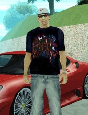 Camiseta do Linkin Park para GTA San Andreas