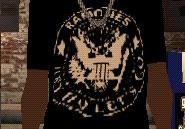 Camiseta do Ramones para GTA San Andreas