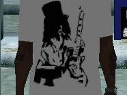 Camiseta do Slash para GTA San Andreas