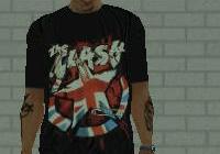 Camiseta do The Clash para GTA San Andreas