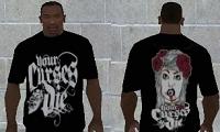 Camiseta do Your Curses Die para GTA San Andreas