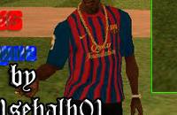 Camisa Alexis do Barcelona 2012 para GTA San Andreas