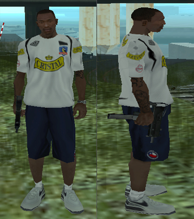 Camisa do Colo Colo 2009 para GTA San Andreas