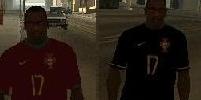 Camisa Portugal para GTA San Andreas