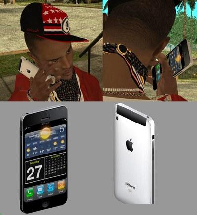 Apple Iphone 4G para GTA San Andreas
