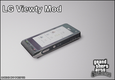 LG KU990 Viewty para GTA San Andreas