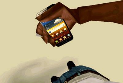 Samsung Galaxy S2 LTE para GTA San Andreas